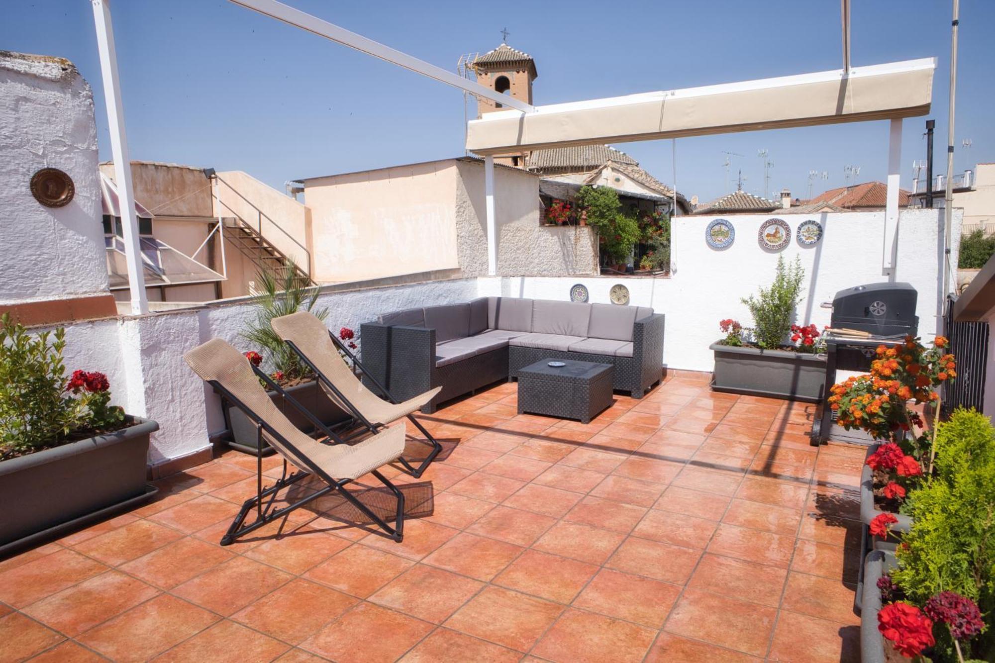 Villa Sunny House Terraza Privada Y Parking à Grenade Extérieur photo